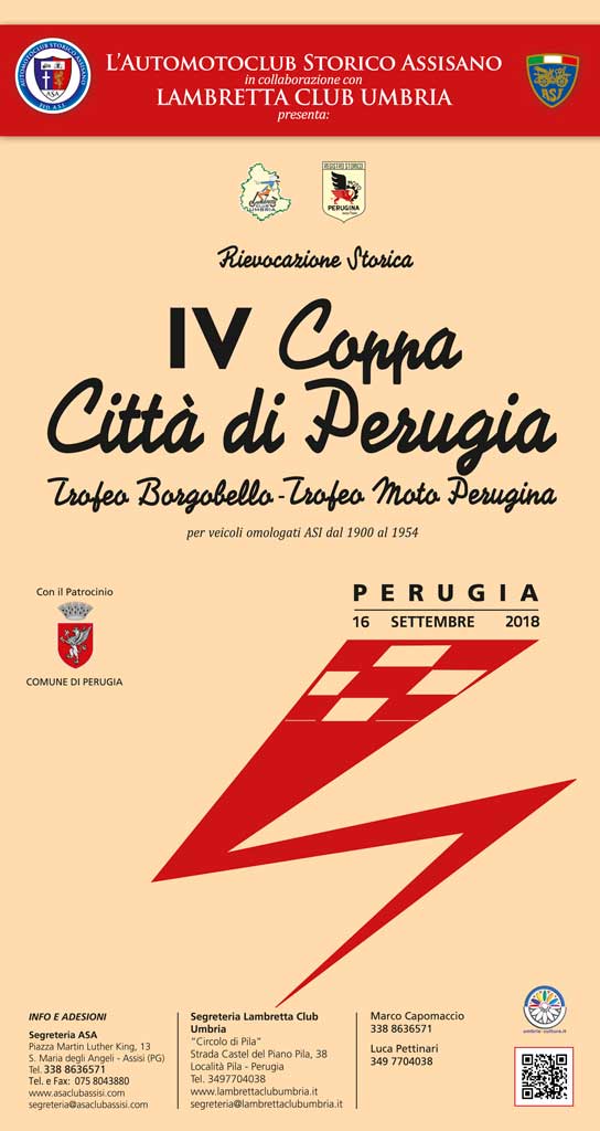 IV Coppa Città di Perugia 2018