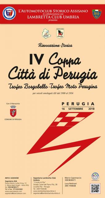 IV Coppa Città di Perugia 2018