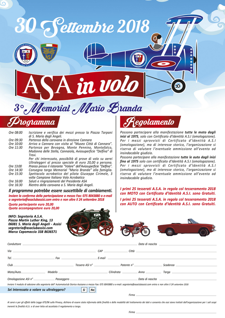 ASA in volo2018