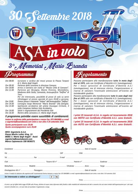 ASA in volo2018